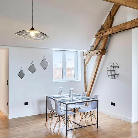 T3 Loft Authentique Hypercentre Apartmán Lille